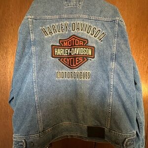 Men’s Harley-Davidson Blue Denim Jacket